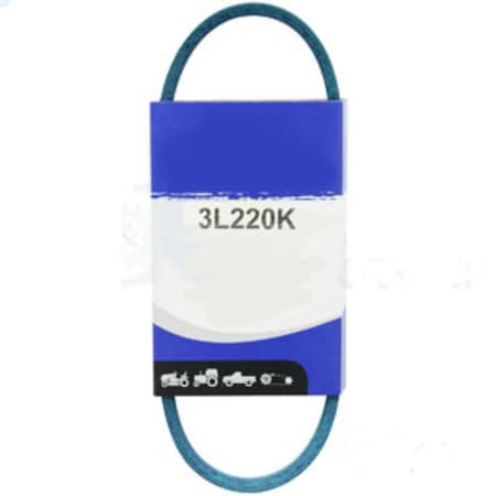 Aftermarket Made With ARAMID Blue V-Belt (3/8" X 22" ) 3L220K LAB40-0606